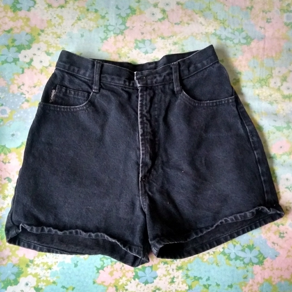 Vintage denim bongo shorts